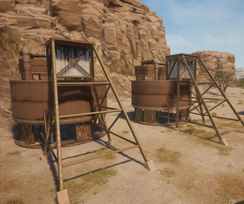 Guess the location on the PUBG Miramar map