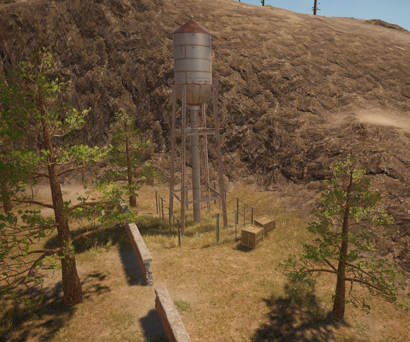 Guess the location on the PUBG Miramar map