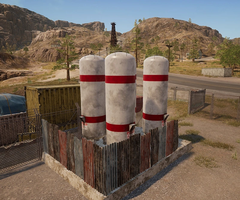 Guess the location on the PUBG Miramar map