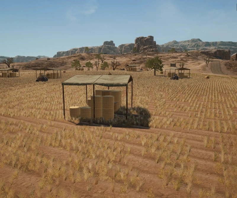 Guess the location on the PUBG Miramar map
