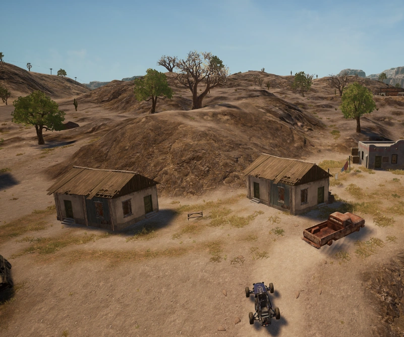 Guess the location on the PUBG Miramar map