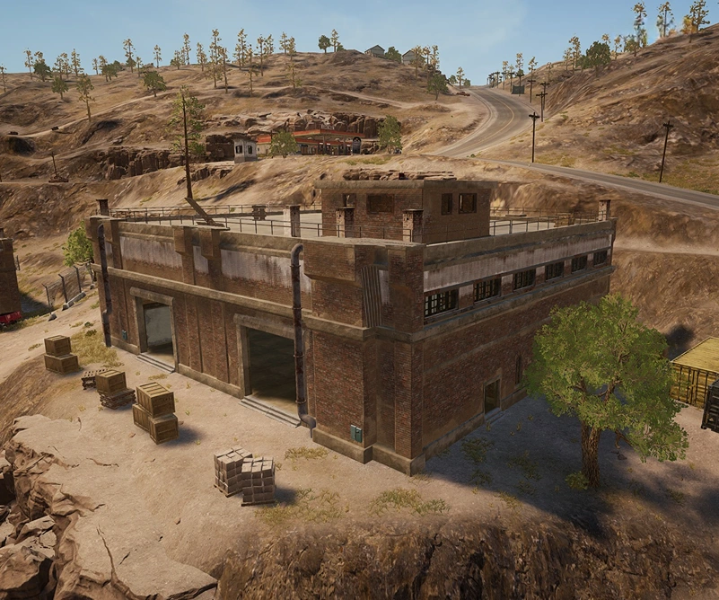 Guess the location on the PUBG Miramar map