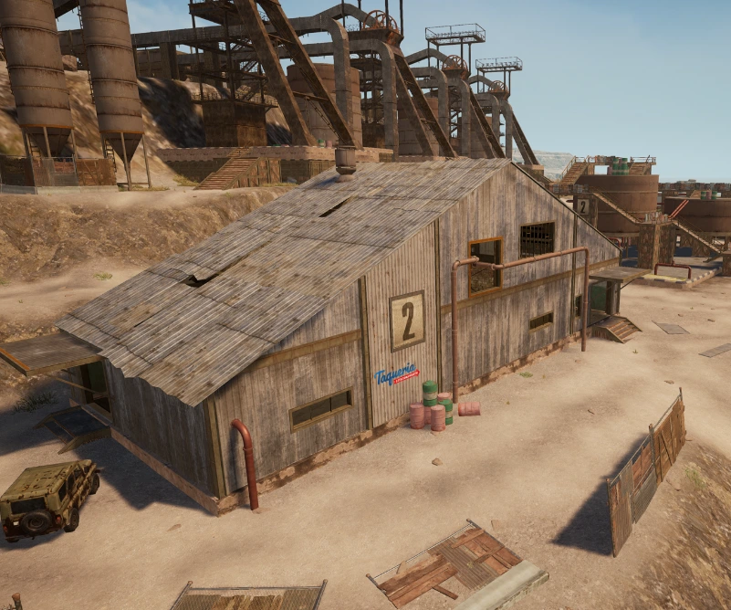 Guess the location on the PUBG Miramar map