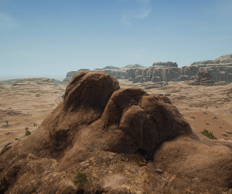 Guess the location on the PUBG Miramar map