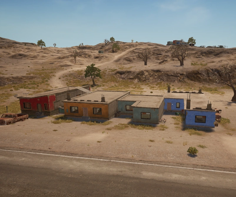 Guess the location on the PUBG Miramar map
