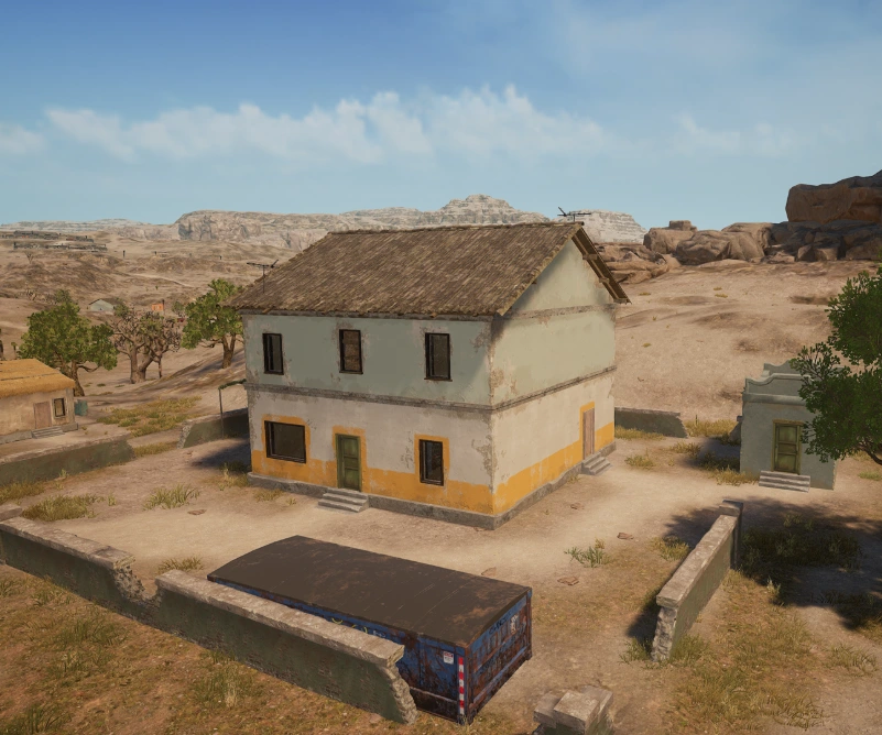 Guess the location on the PUBG Miramar map