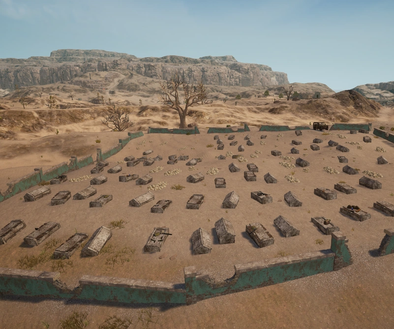 Guess the location on the PUBG Miramar map
