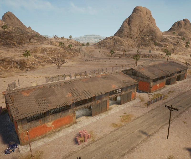 Guess the location on the PUBG Miramar map