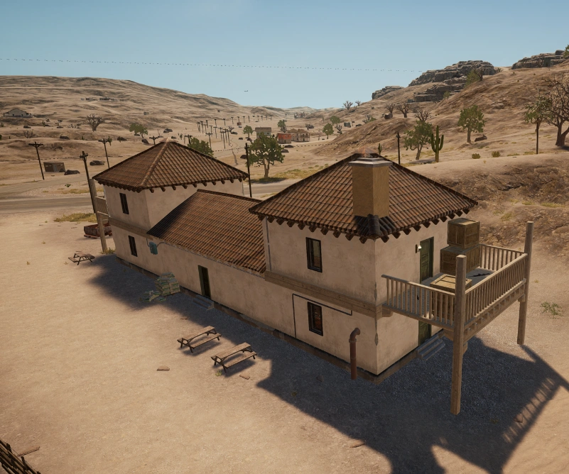 Guess the location on the PUBG Miramar map