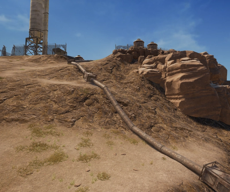 Guess the location on the PUBG Miramar map