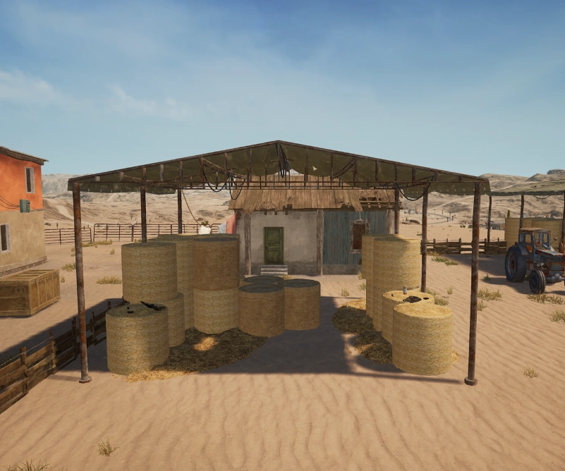 Guess the location on the PUBG Miramar map