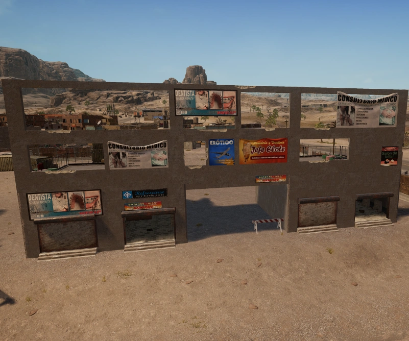 Guess the location on the PUBG Miramar map