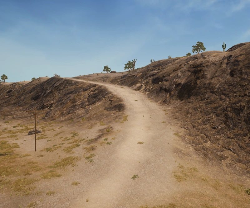 Guess the location on the PUBG Miramar map