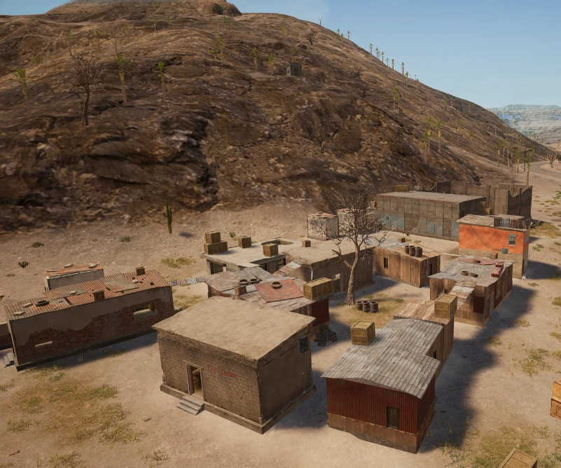 Guess the location on the PUBG Miramar map