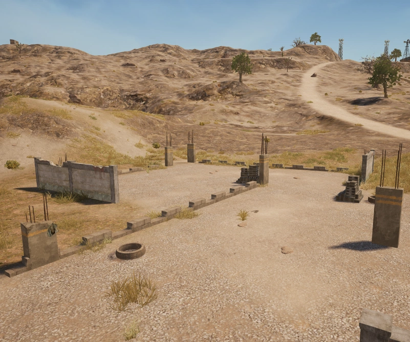 Guess the location on the PUBG Miramar map