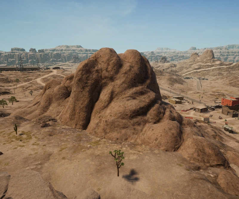 Guess the location on the PUBG Miramar map