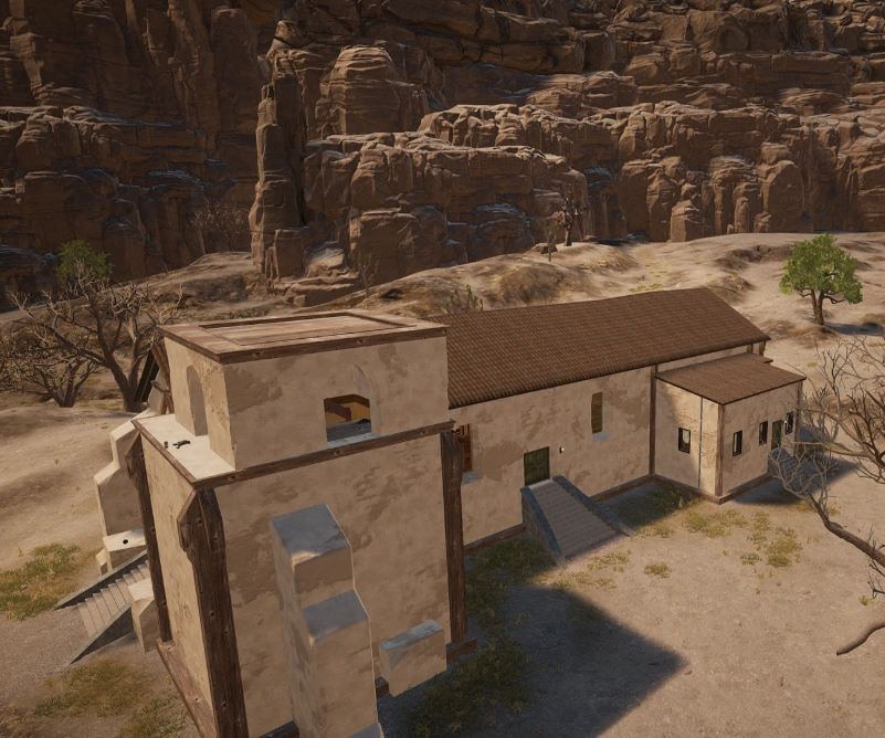 Guess the location on the PUBG Miramar map