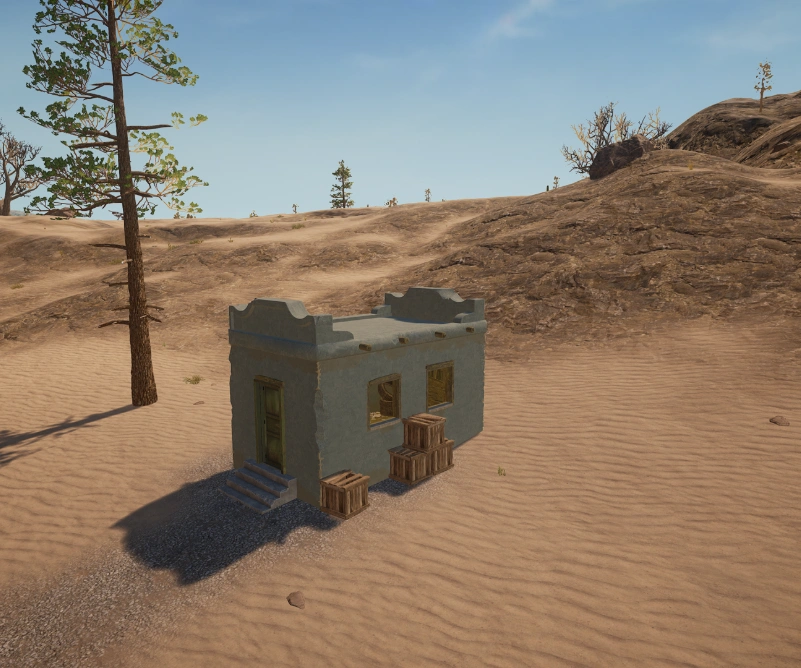 Guess the location on the PUBG Miramar map