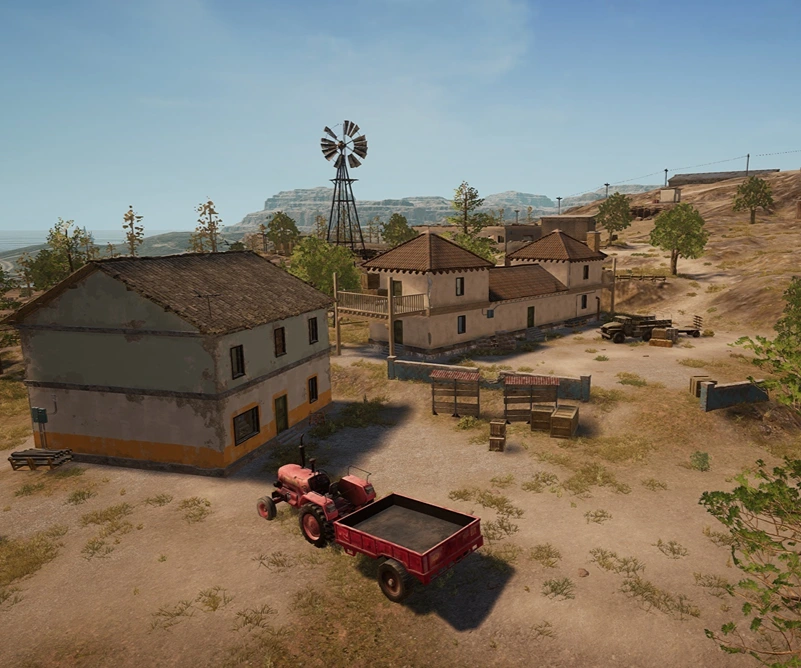 Guess the location on the PUBG Miramar map