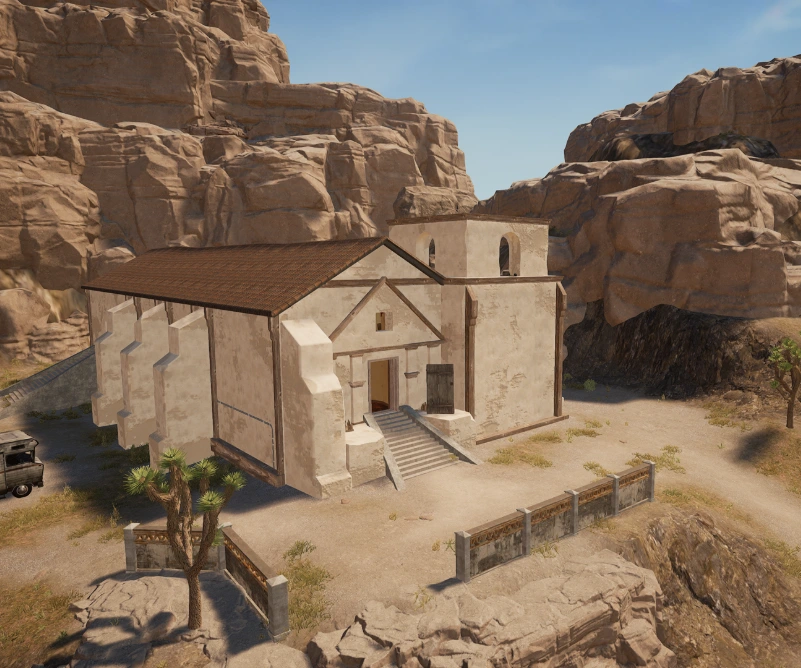 Guess the location on the PUBG Miramar map