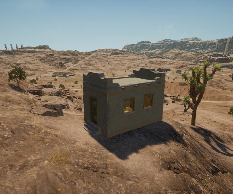 Guess the location on the PUBG Miramar map