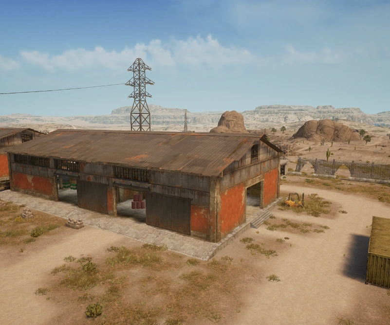 Guess the location on the PUBG Miramar map