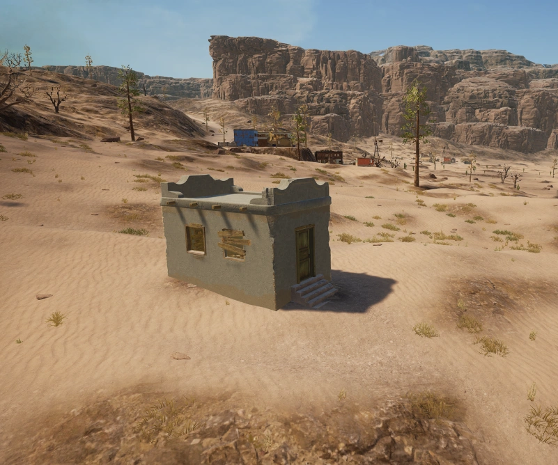 Guess the location on the PUBG Miramar map