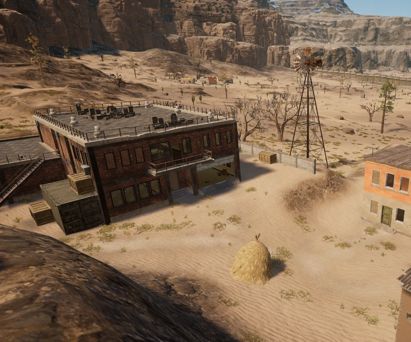 Guess the location on the PUBG Miramar map