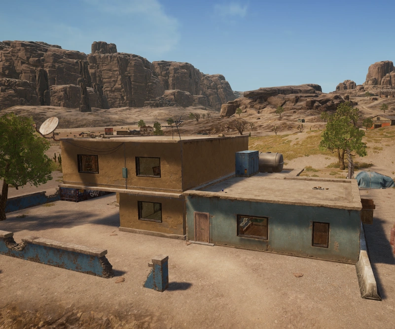 Guess the location on the PUBG Miramar map