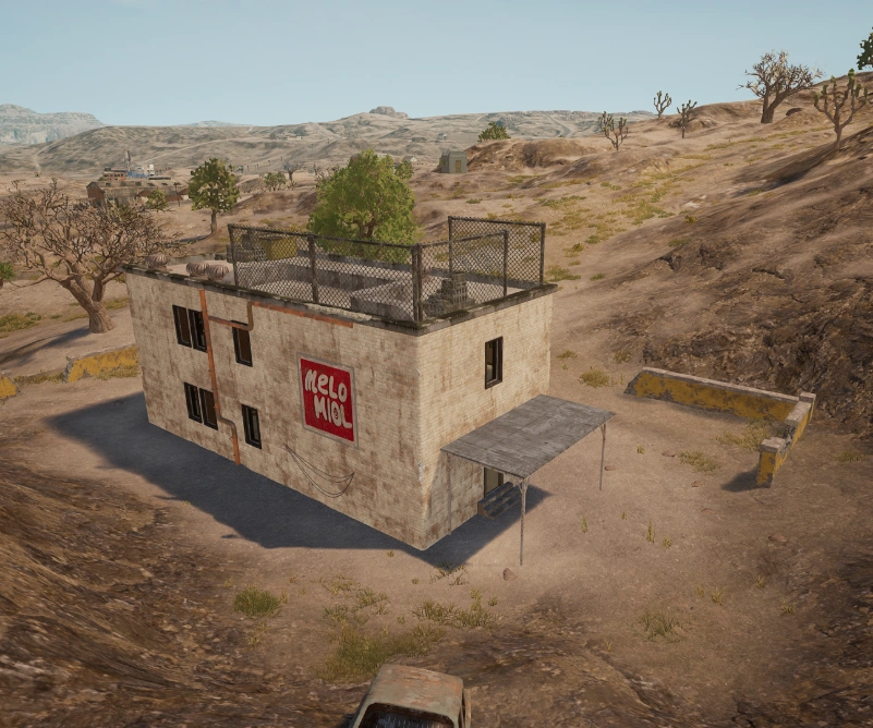 Guess the location on the PUBG Miramar map