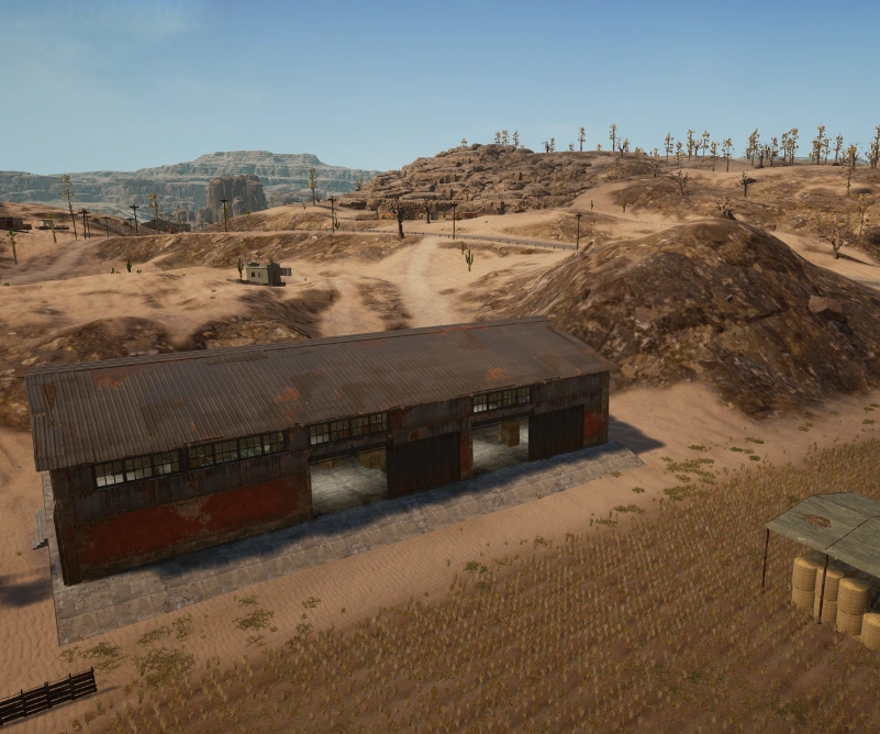 Guess the location on the PUBG Miramar map