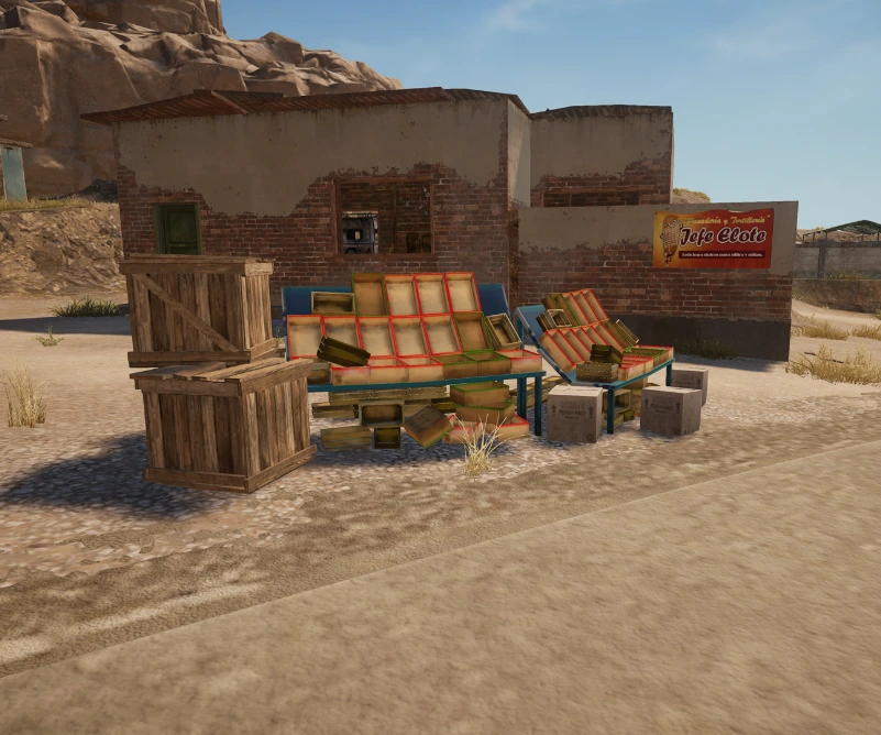 Guess the location on the PUBG Miramar map