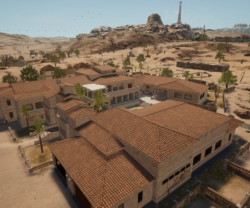 Guess the location on the PUBG Miramar map
