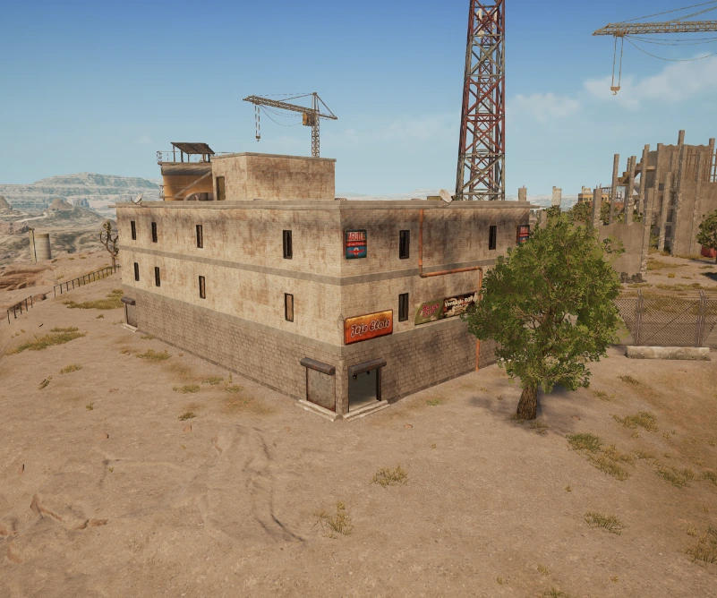 Guess the location on the PUBG Miramar map