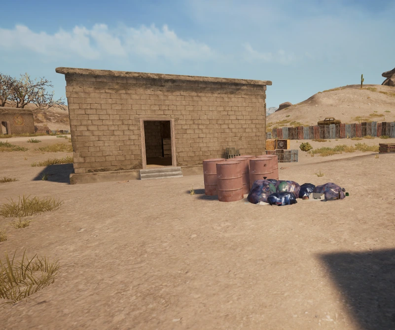 Guess the location on the PUBG Miramar map