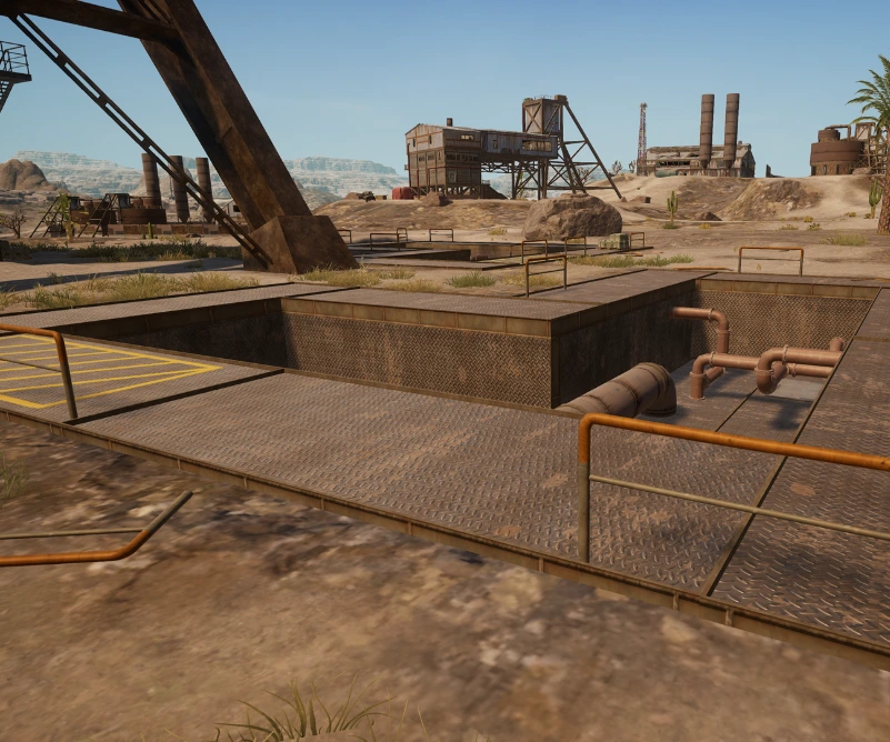 Guess the location on the PUBG Miramar map