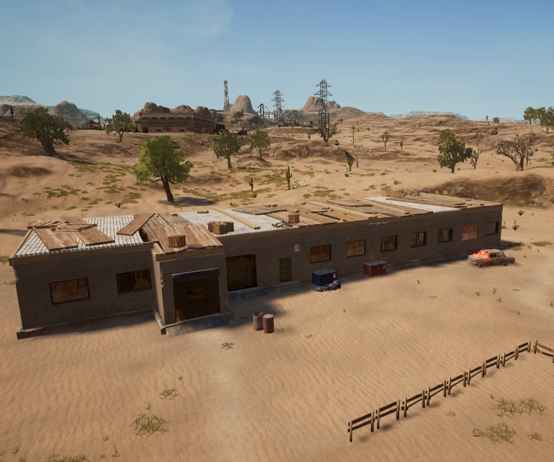 Guess the location on the PUBG Miramar map