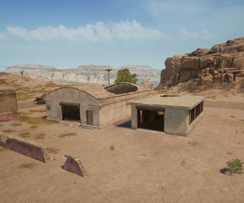 Guess the location on the PUBG Miramar map