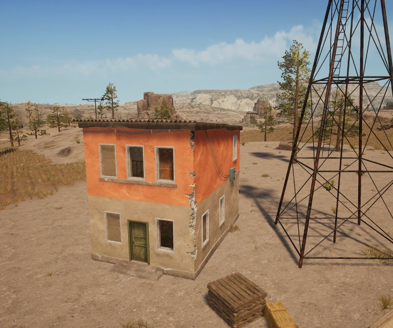 Guess the location on the PUBG Miramar map