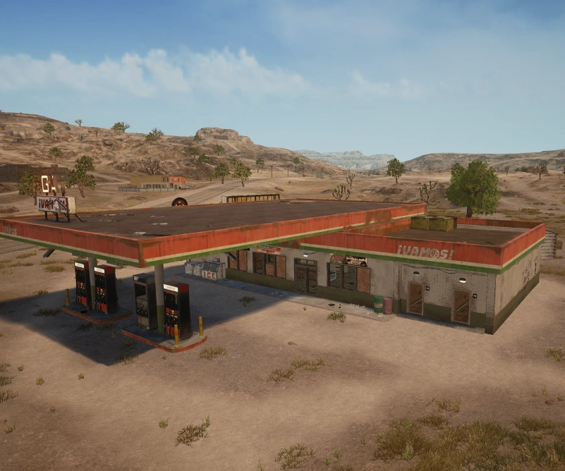 Guess the location on the PUBG Miramar map