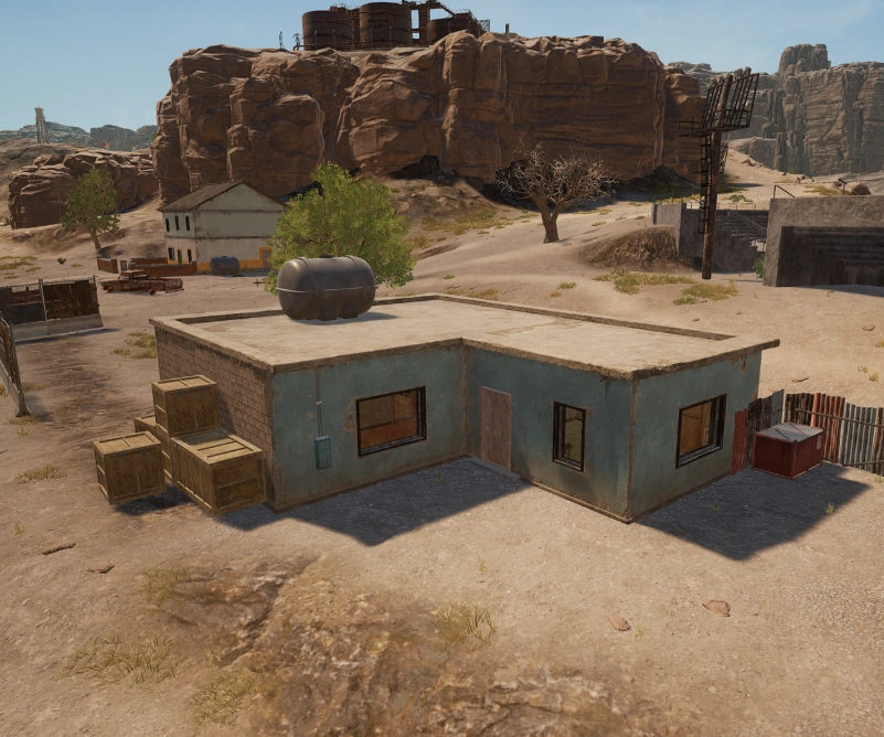 Guess the location on the PUBG Miramar map
