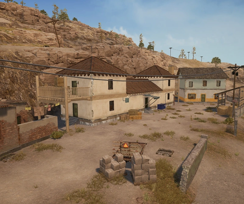 Guess the location on the PUBG Miramar map