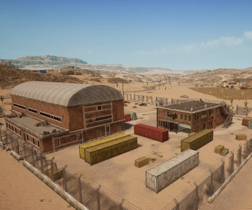 Guess the location on the PUBG Miramar map