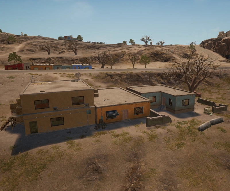 Guess the location on the PUBG Miramar map
