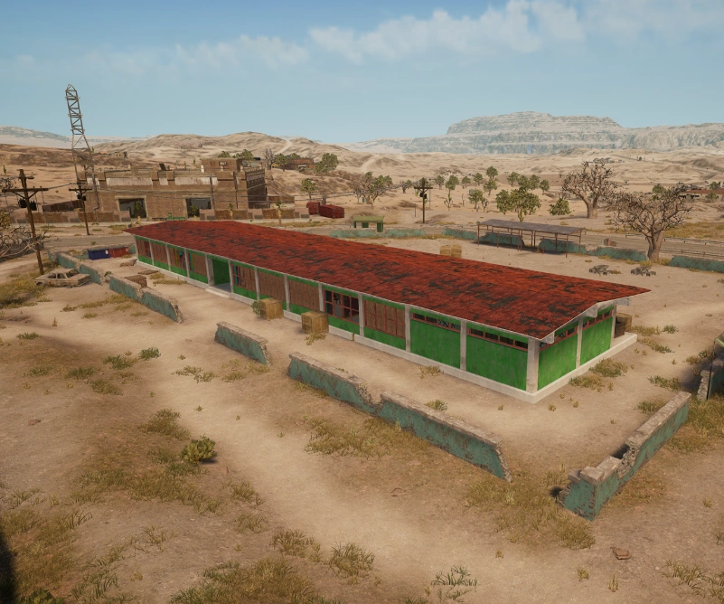 Guess the location on the PUBG Miramar map