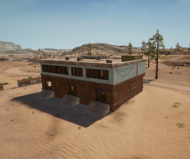 Guess the location on the PUBG Miramar map