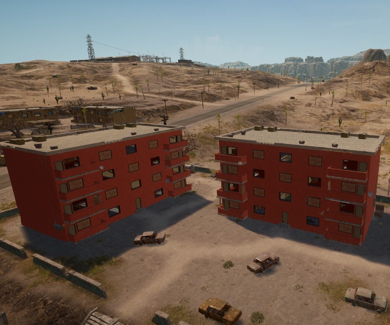 Guess the location on the PUBG Miramar map