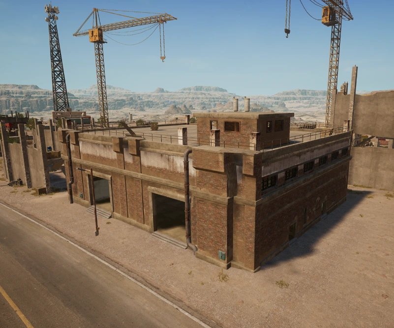 Guess the location on the PUBG Miramar map