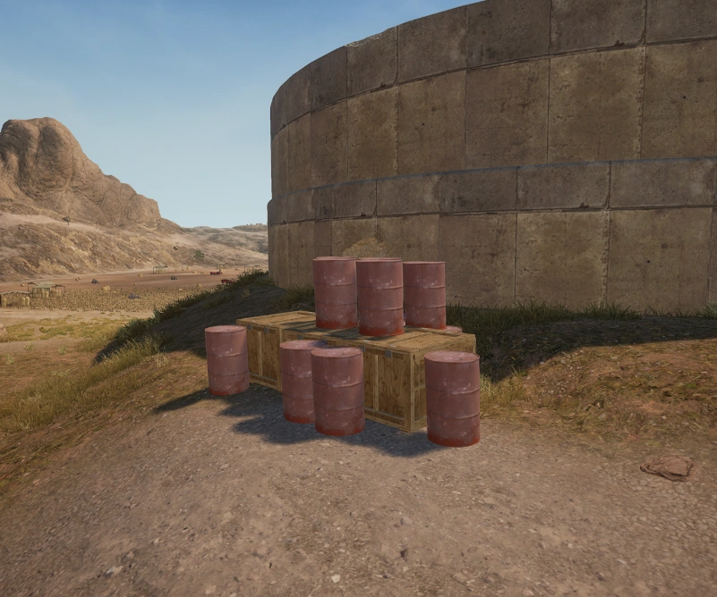Guess the location on the PUBG Miramar map