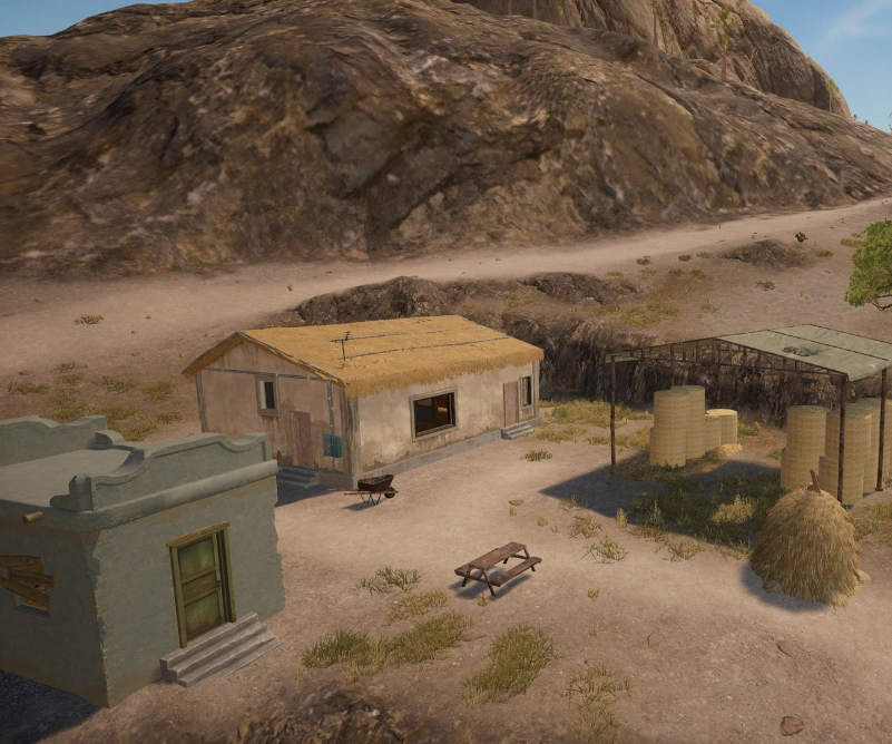 Guess the location on the PUBG Miramar map